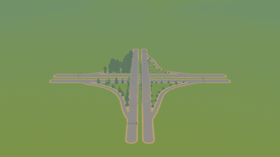 échangeur arboré — Cities: Skylines Workshop preview