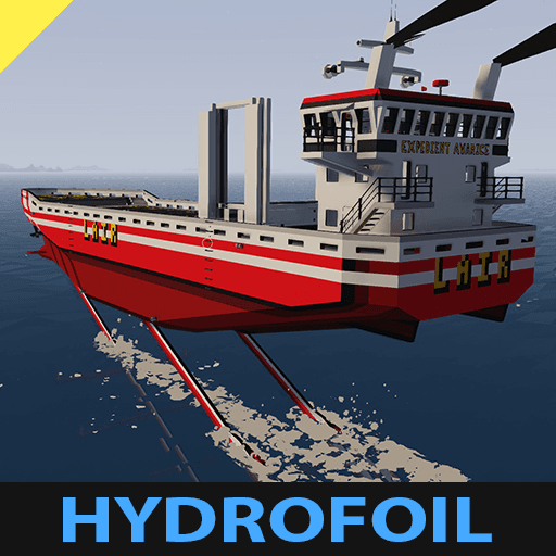CTS Expedient Avarice - Hydrofoil Cargo/Tanker Ship — Stormworks: Build and Rescue Workshop preview