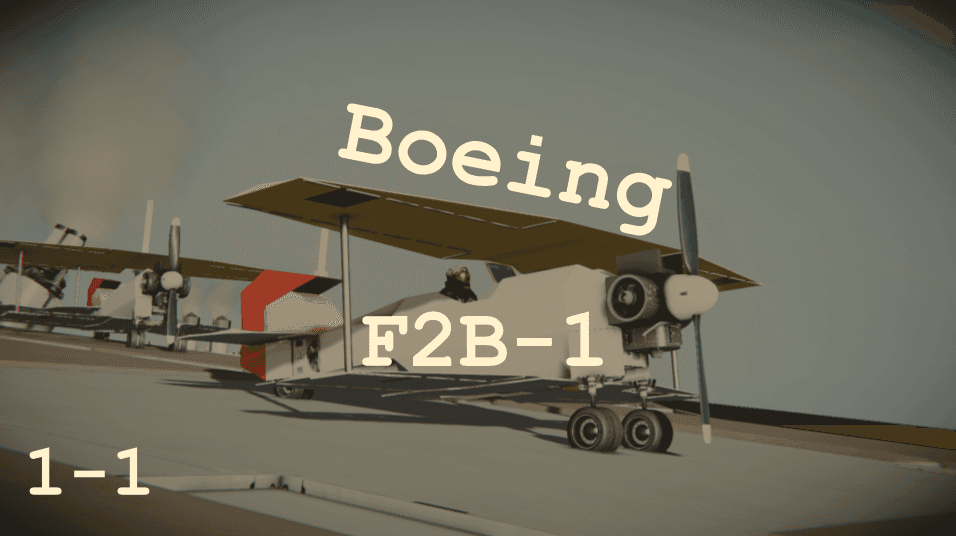 Boeing F2B-1 [USS Langley] — Space Engineers Steam Workshop preview image