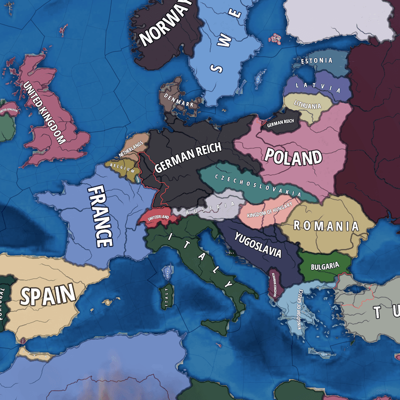 Simple Map Style — Hearts of Iron IV Steam Workshop preview image