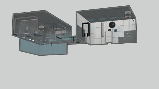 the lazer puzzle — Portal 2 Workshop preview