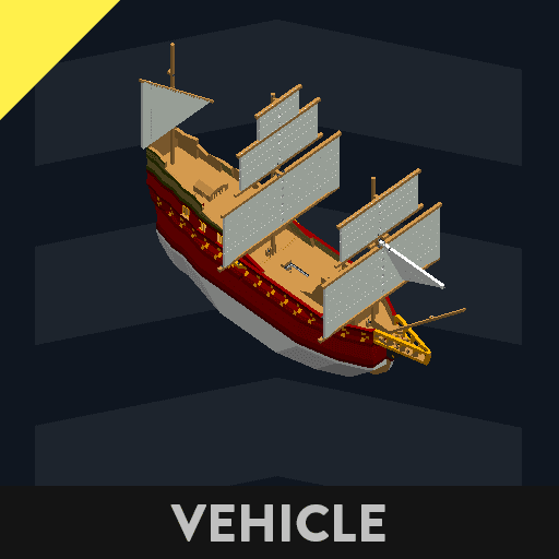 1600s sail ship pre sails update — Stormworks: Build and Rescue Workshop preview