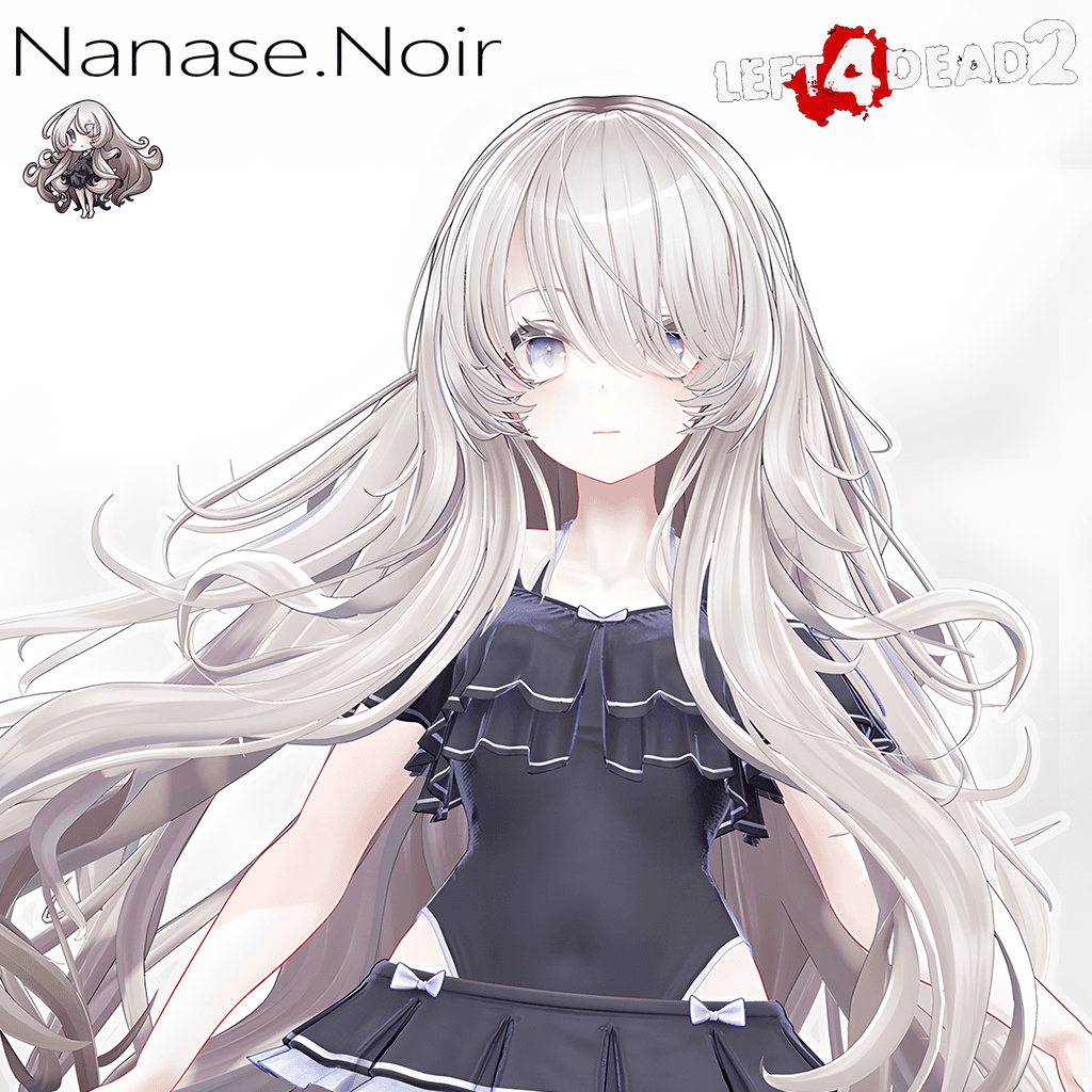 Nanase Noir 七濑诺瓦-泳装 替换弗朗西斯[Francis] 无兽耳版 — Left 4 Dead 2 Steam Workshop preview image