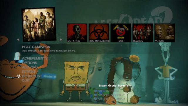 Chudbob Soypants Main Menu Background — Left 4 Dead 2 Steam Workshop preview image
