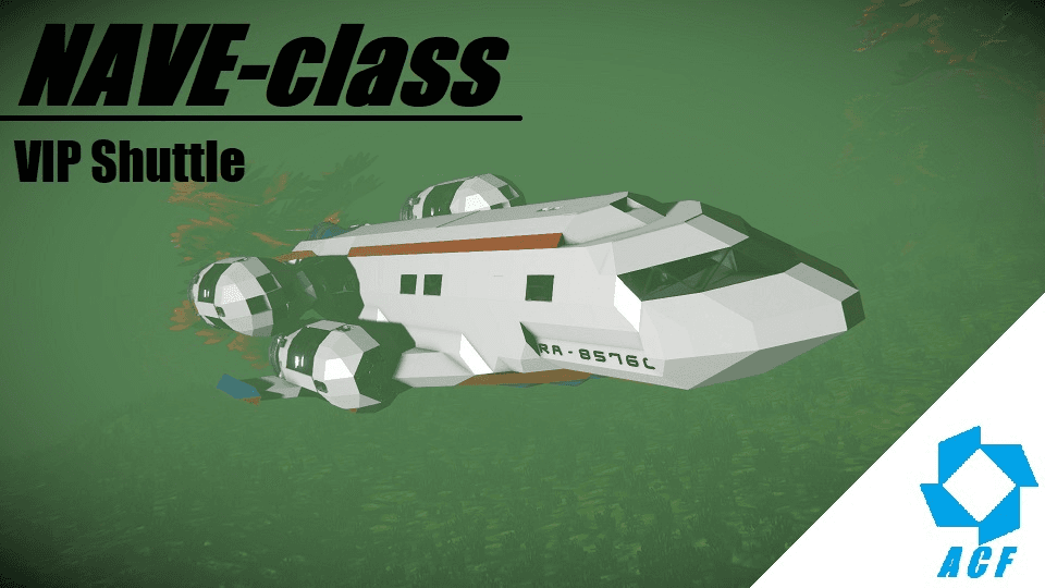 Nave-class shuttle — Space Engineers Workshop preview