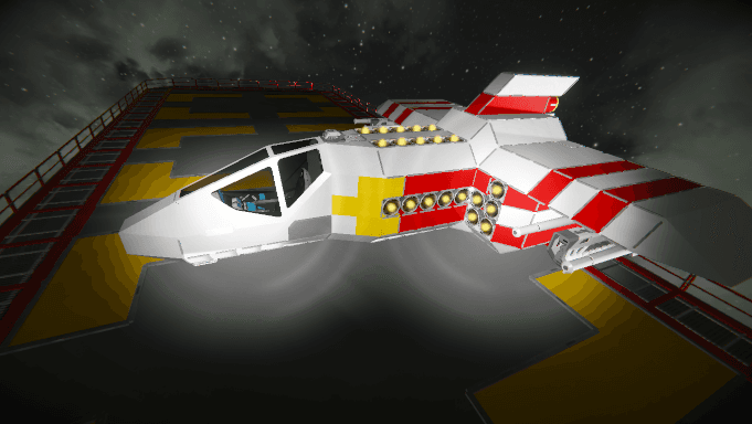 Beefy Fighter — Space Engineers Workshop preview