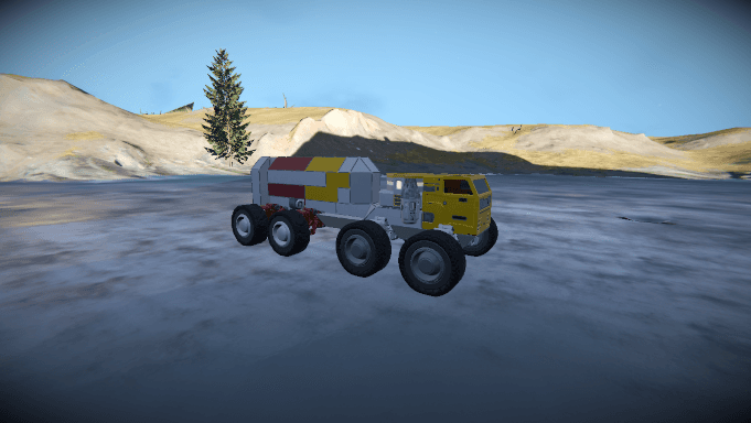 Railgun Rover — Space Engineers Steam Workshop preview image