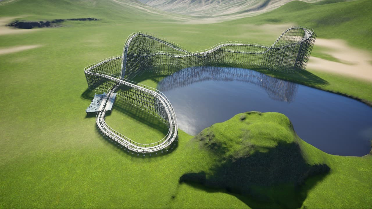 Wooden Monster — Planet Coaster Workshop preview