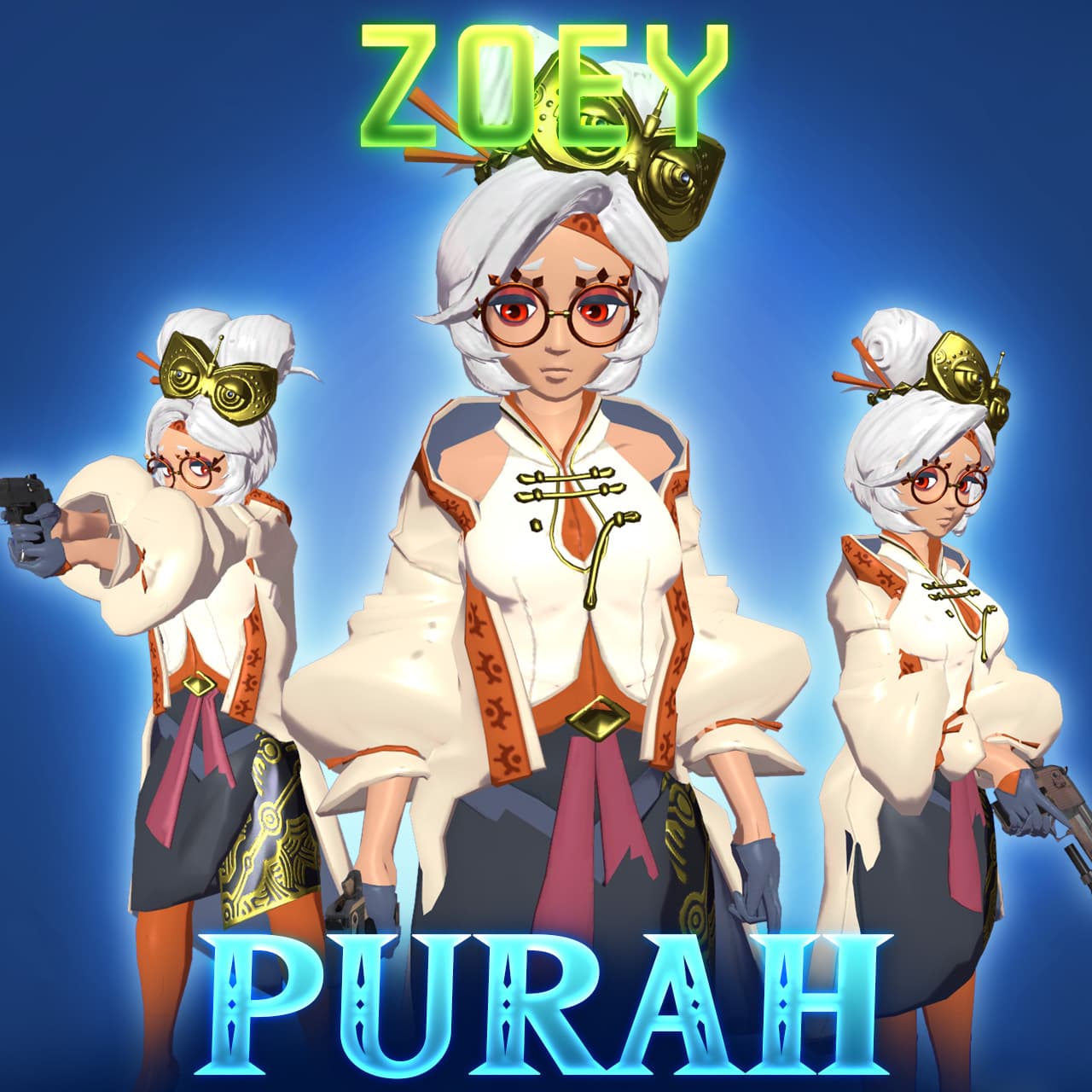[COMM] TotK: Purah - Zoey — Left 4 Dead 2 Steam Workshop preview image