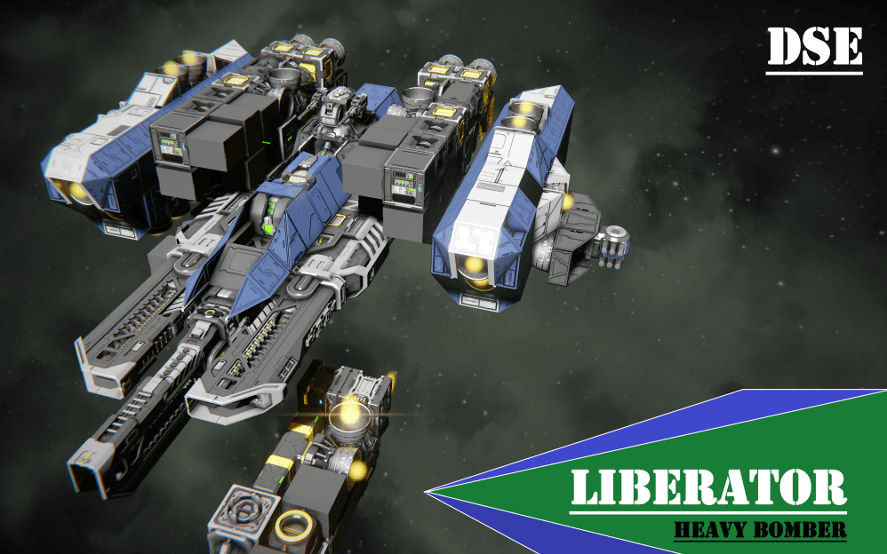 DSE - Liberator Heavy Bomber — Space Engineers Steam Workshop preview image