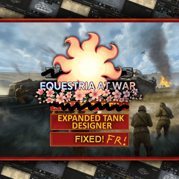 Expanded Tank Designer - Fixed! EaW - For Real! — Hearts of Iron IV Workshop preview