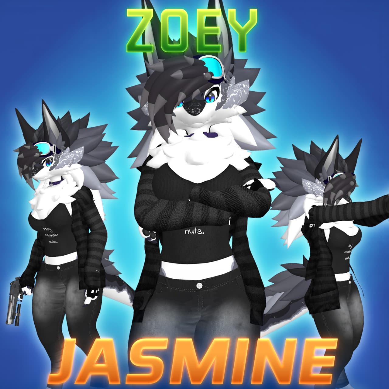 [COMM] VRC: Jasmine Novabeast - Zoey
 — Left 4 Dead 2 Steam Workshop preview image