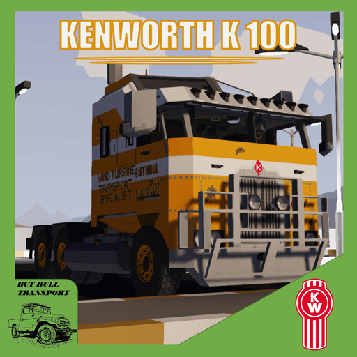 Kenworth k100 Heavy towing truck — Stormworks: Build and Rescue Steam Workshop preview image
