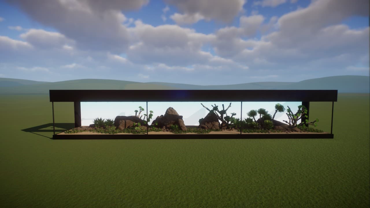 Do3rbis XXL AquaScape Aquarium 3 — Planet Zoo Workshop preview