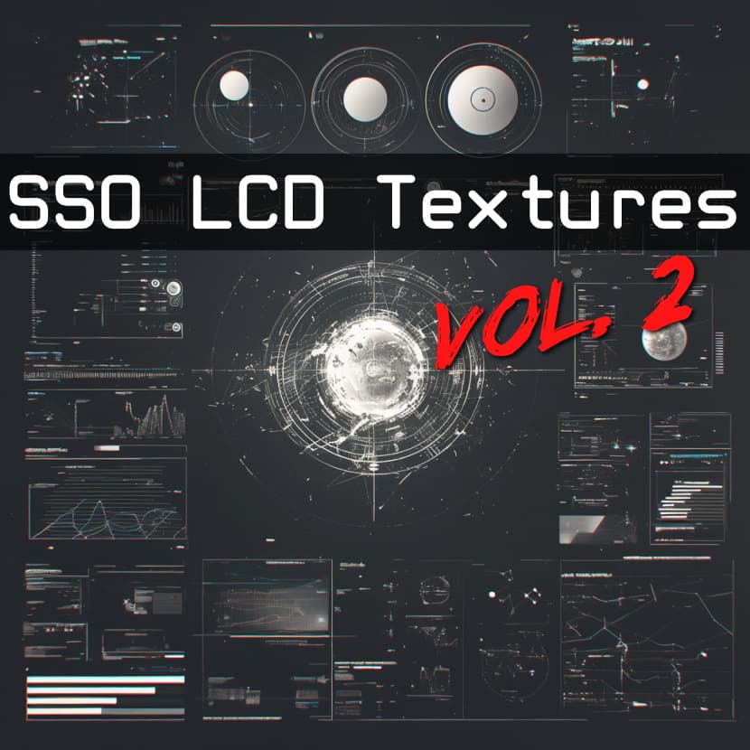 SSO LCD Images Vol 2 - AI images and HUDs — Space Engineers Workshop preview