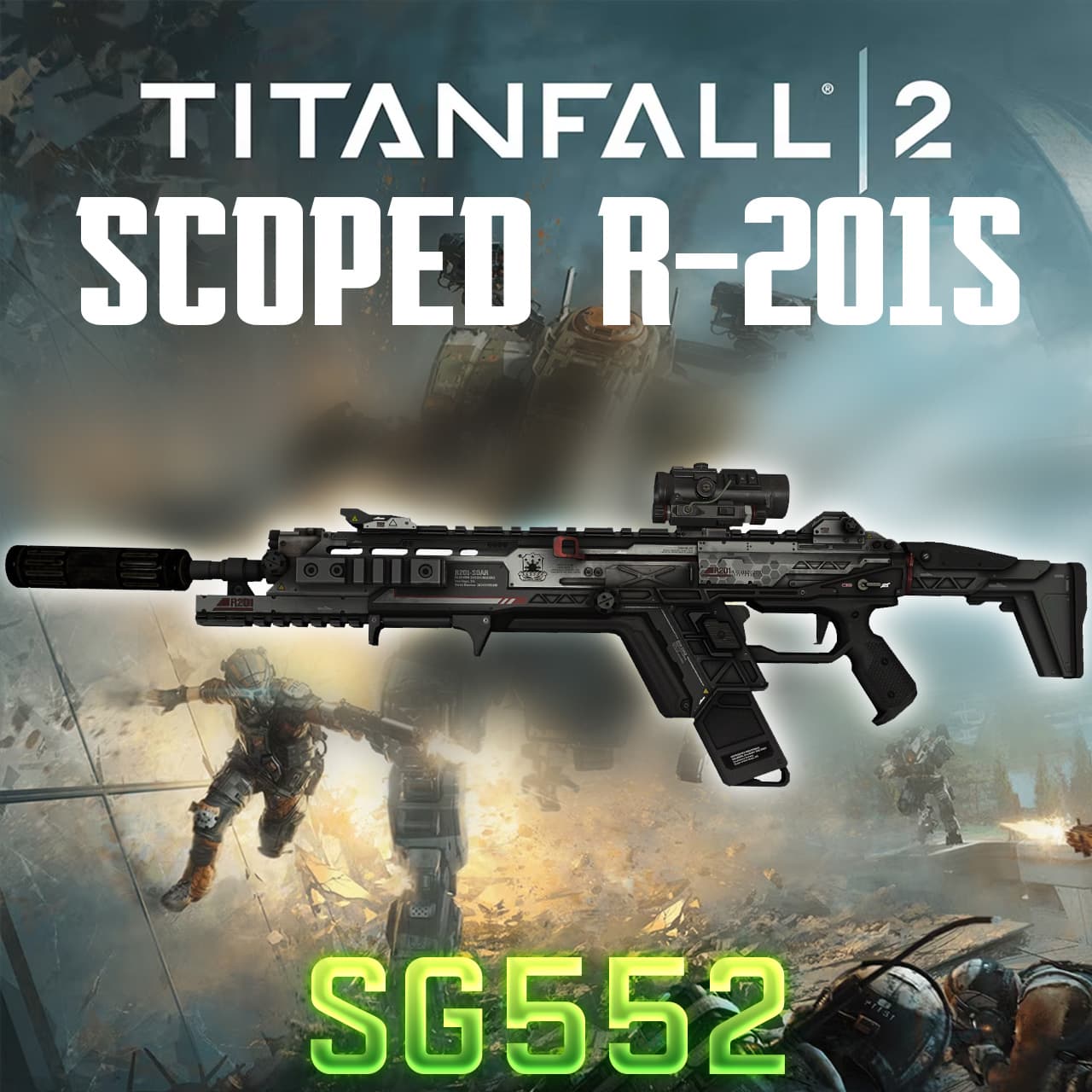 [COMM] Titanfall 2: Suppressed R-201 - SG552
 — Left 4 Dead 2 Steam Workshop preview image