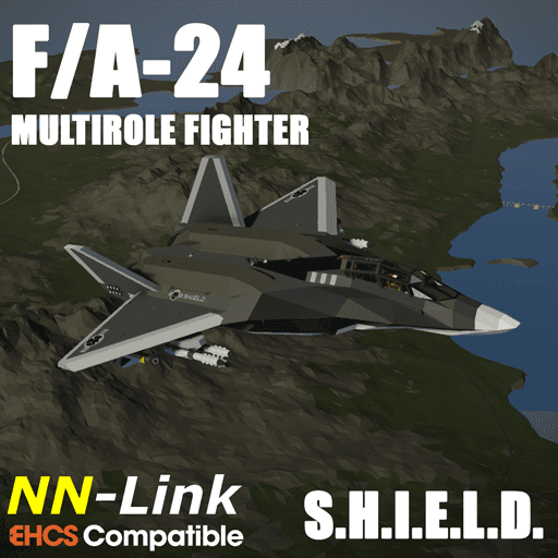 F/A-24 S.H.I.E.L.D. Multirole Fighter — Stormworks: Build and Rescue Workshop preview