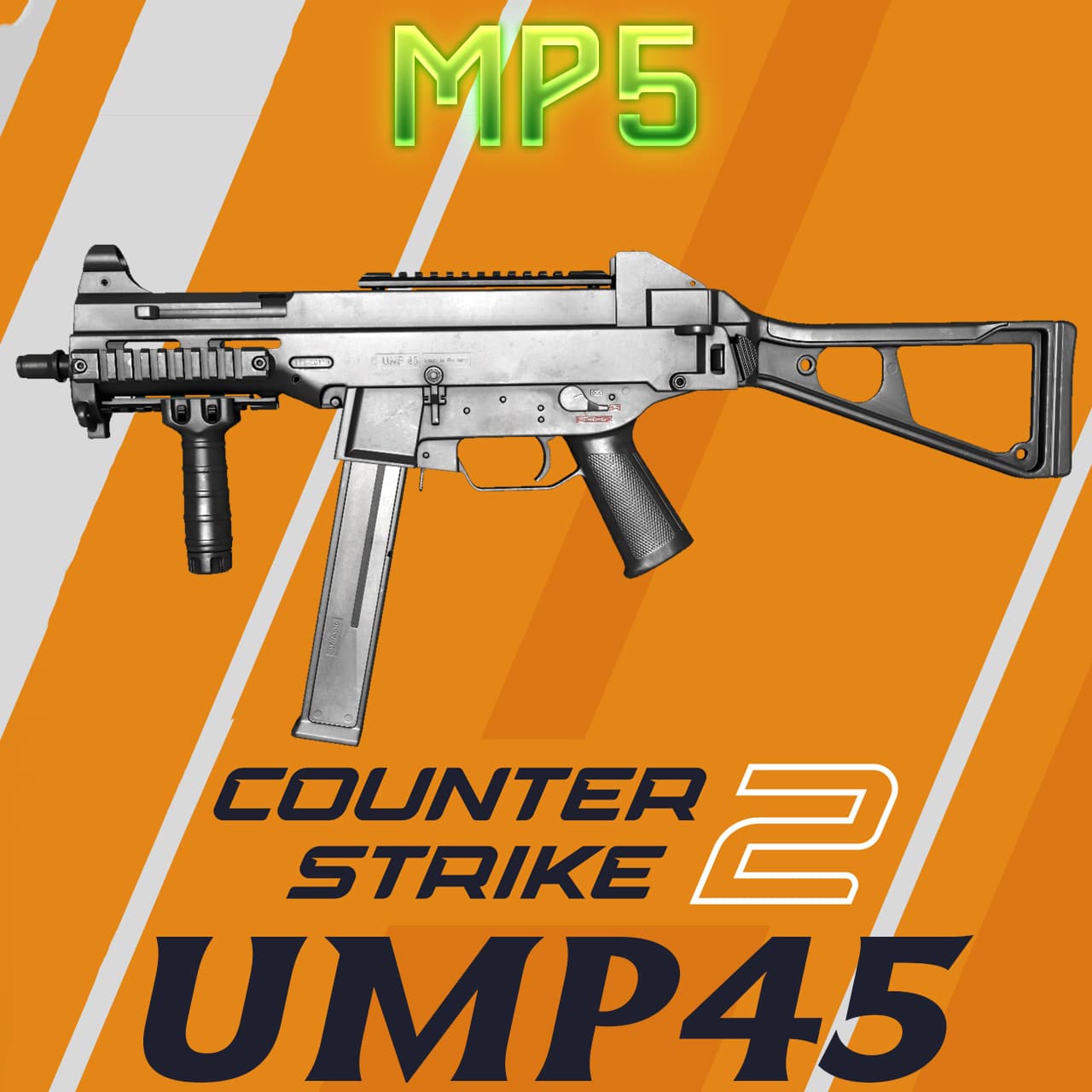 [MP5] CS2: UMP-45 on CSGO Reanim w/ HD sound — Left 4 Dead 2 Steam Workshop preview image