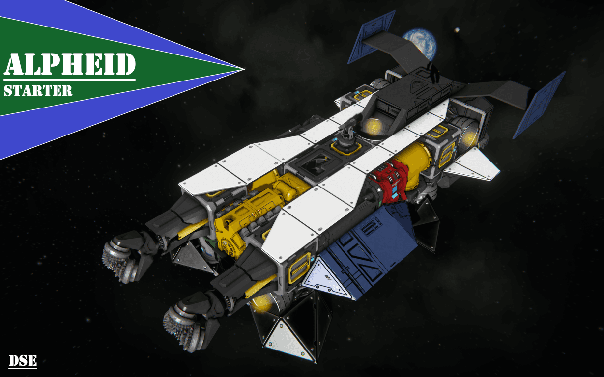 DSE- Alpheid starter ship — Space Engineers Steam Workshop preview image