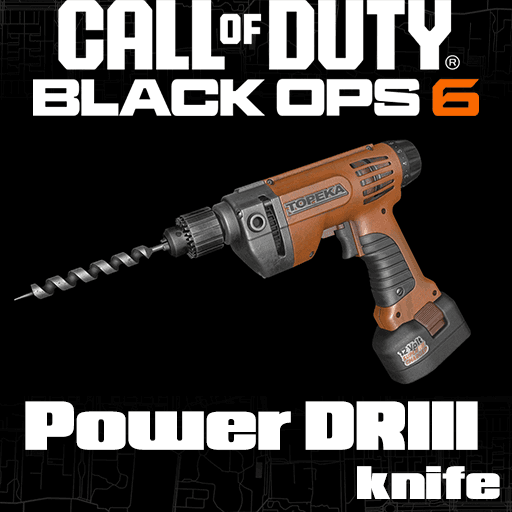COD:BlackOps6 Power DRIII (Knife) — Left 4 Dead 2 Steam Workshop preview image