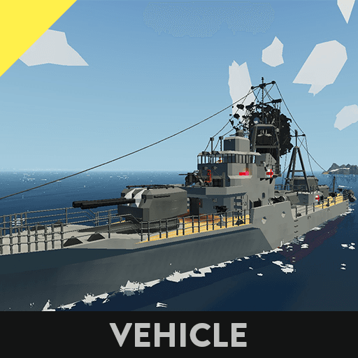 WWII Destroyer "Yukikaze" — Stormworks: Build and Rescue Steam Workshop preview image