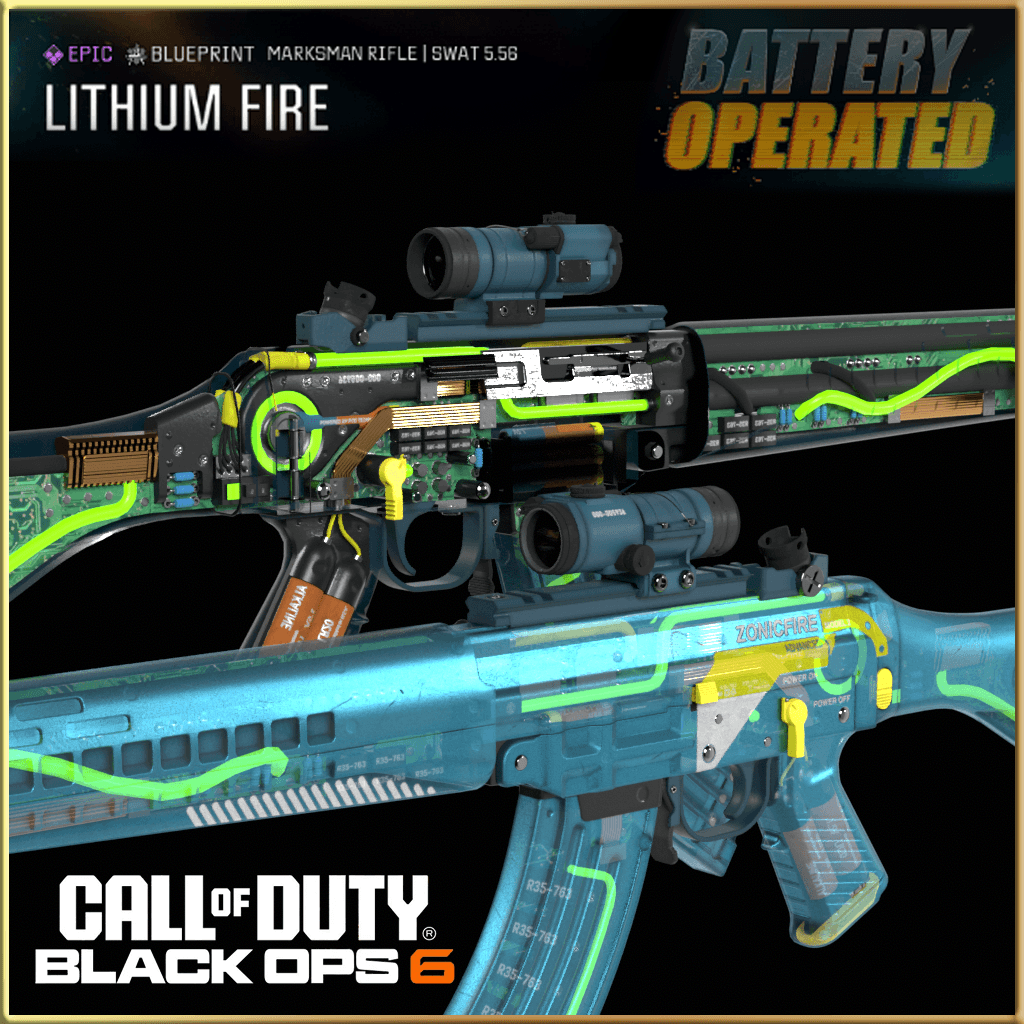 [BO6]SWAT556 BATTERY OPERATED (SCAR) — Left 4 Dead 2 Steam Workshop preview image