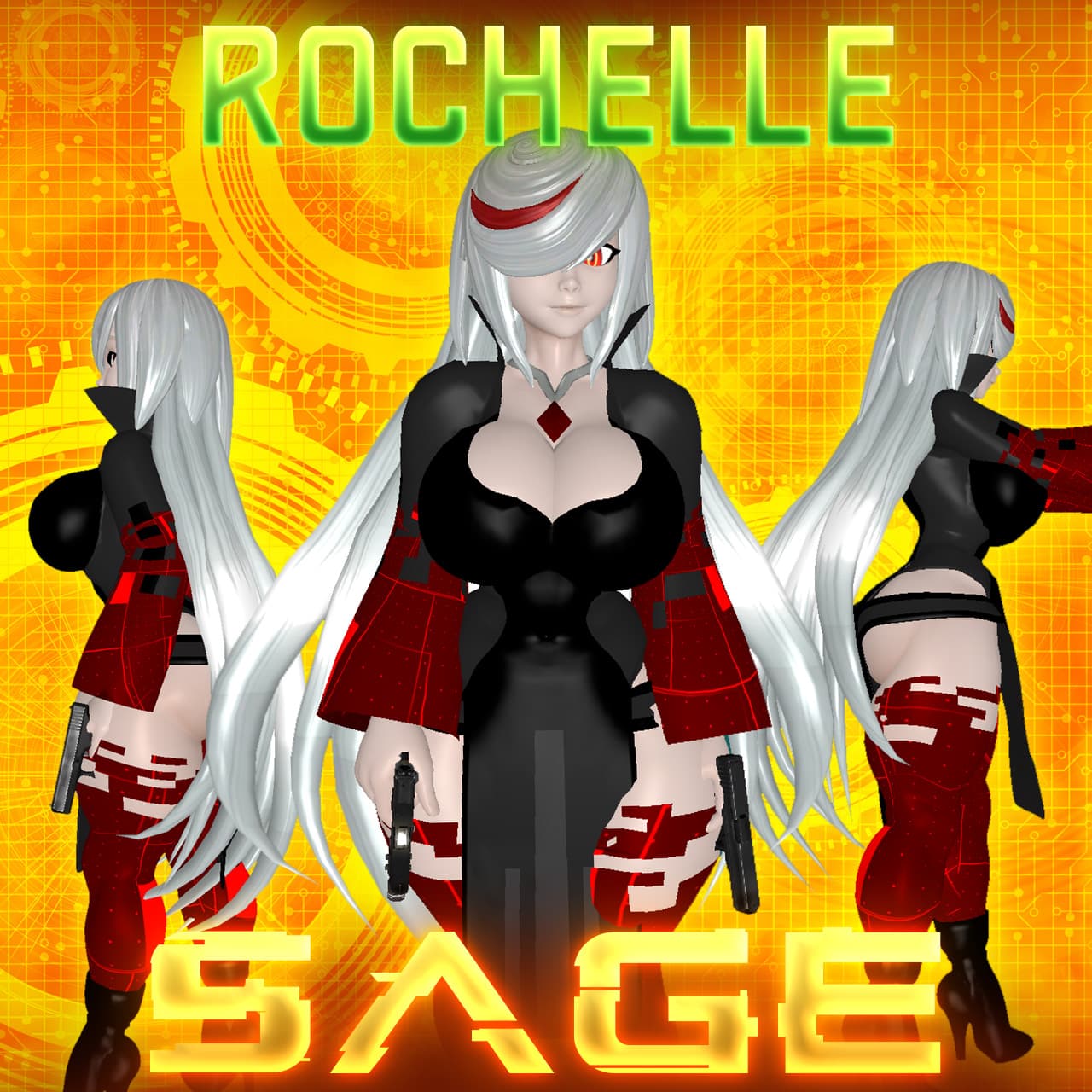 [COMM] Sonic Frontier: KM Sage - Rochelle
 — Left 4 Dead 2 Steam Workshop preview image