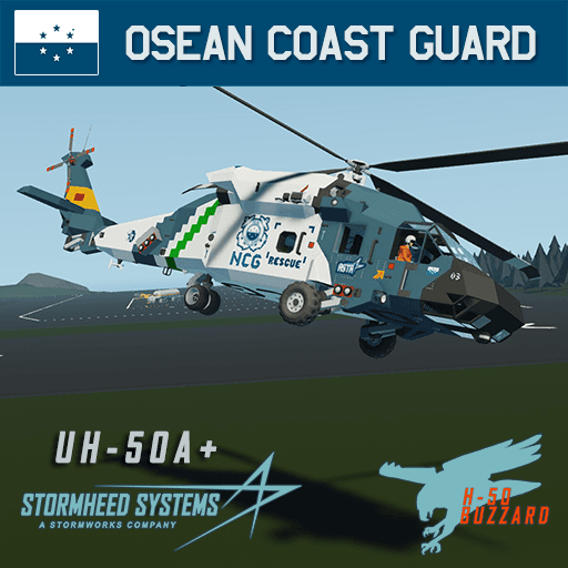 UH-50A+ "Buzzard" - ONCG #3 — Stormworks: Build and Rescue Workshop preview