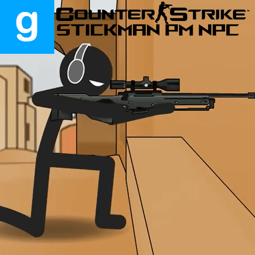 [PM][NPC] Counter strike Stickman animation character pack — Garry's Mod Workshop preview