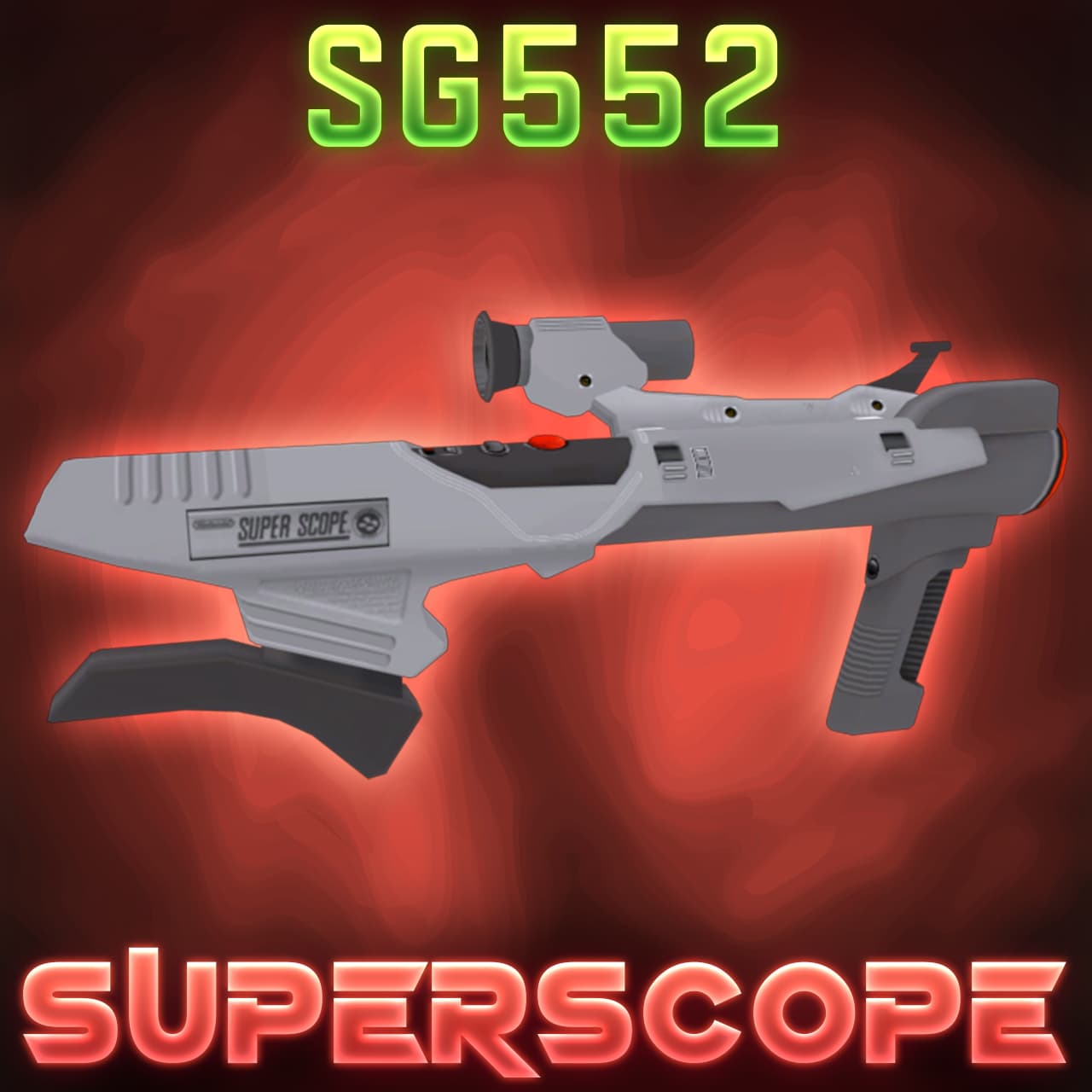 [COMM] Smash Bros: Super Scope - SG552
 — Left 4 Dead 2 Steam Workshop preview image