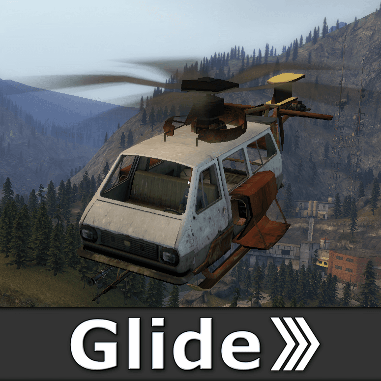 Glide // Heli-van — Garry's Mod Steam Workshop preview image