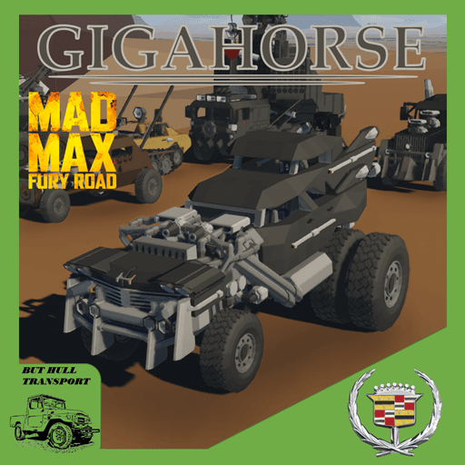 Mad Max Gigahorse 1959 Cadillac Coupe de Ville — Stormworks: Build and Rescue Steam Workshop preview image