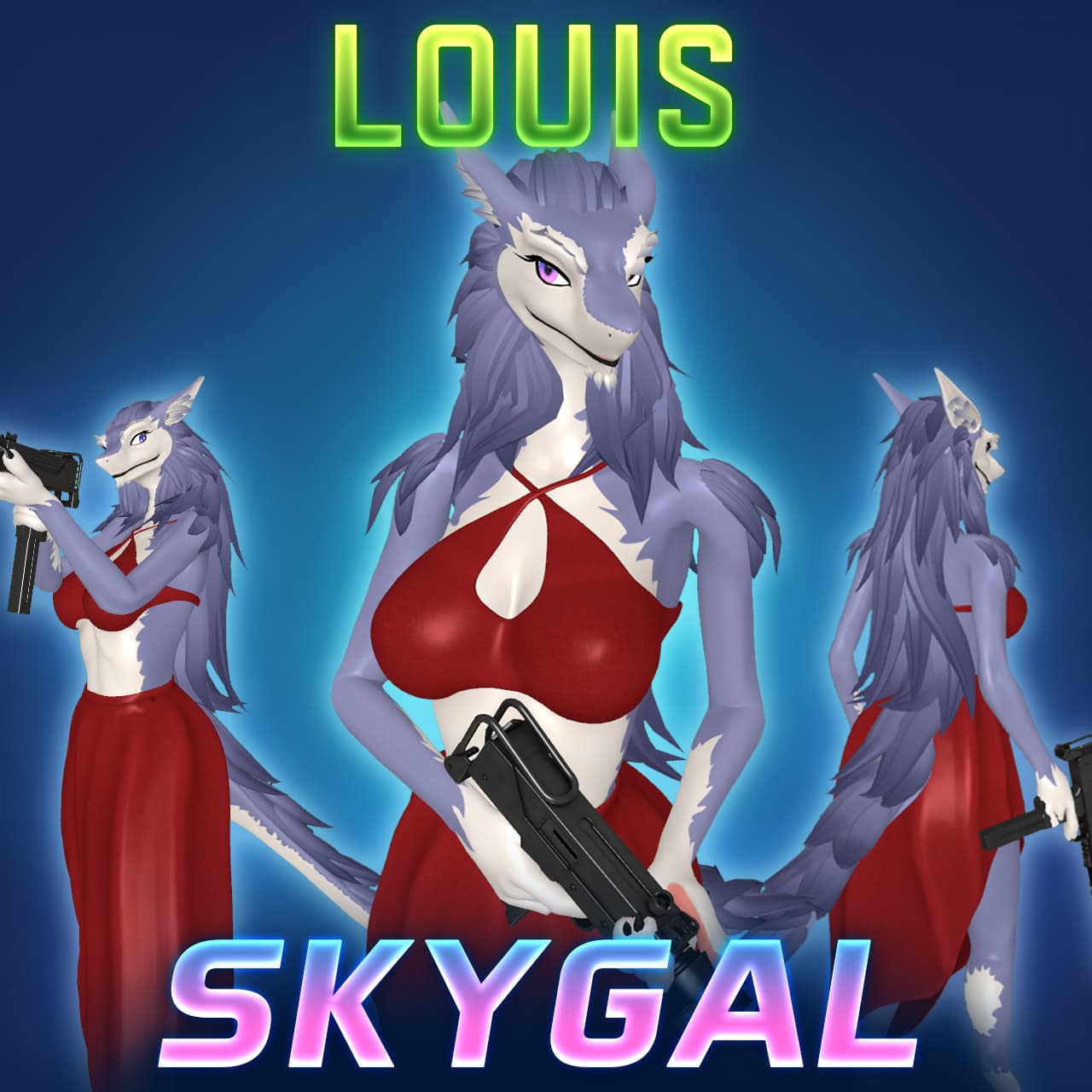 [COMM] OC: Sky Sergal - Louis
 — Left 4 Dead 2 Steam Workshop preview image