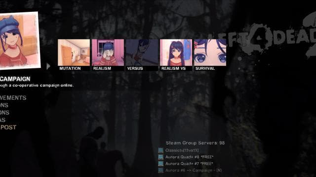 Miside Menu Icons — Left 4 Dead 2 Steam Workshop preview image