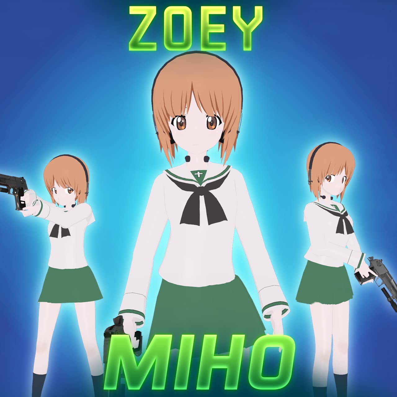 [COMM] Girl und Panzer: Miho Nishizumi - Zoey
 — Left 4 Dead 2 Steam Workshop preview image