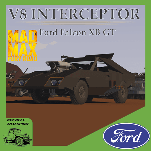 Mad Max V8 Interceptor Ford Falcon XB GT — Stormworks: Build and Rescue Steam Workshop preview image