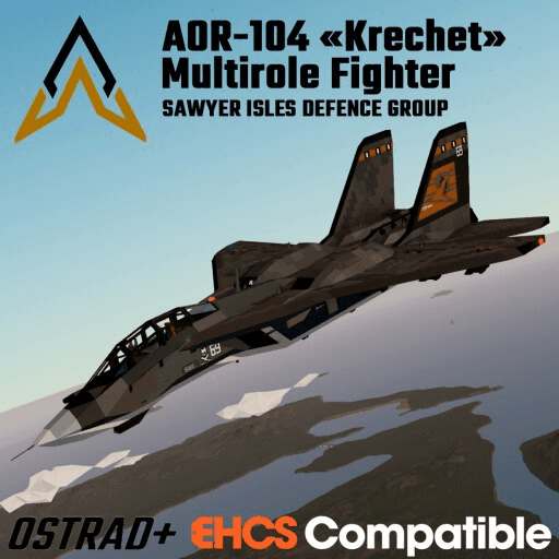 AOR-104 "Krechet" Multirole Fighter Aircraft — Stormworks: Build and Rescue Steam Workshop preview image