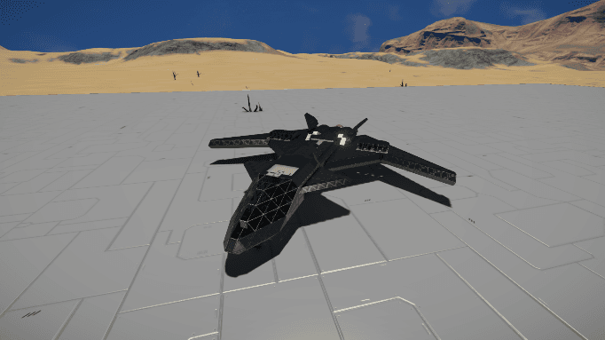 5th GEN Jet Fighter — Space Engineers Workshop preview