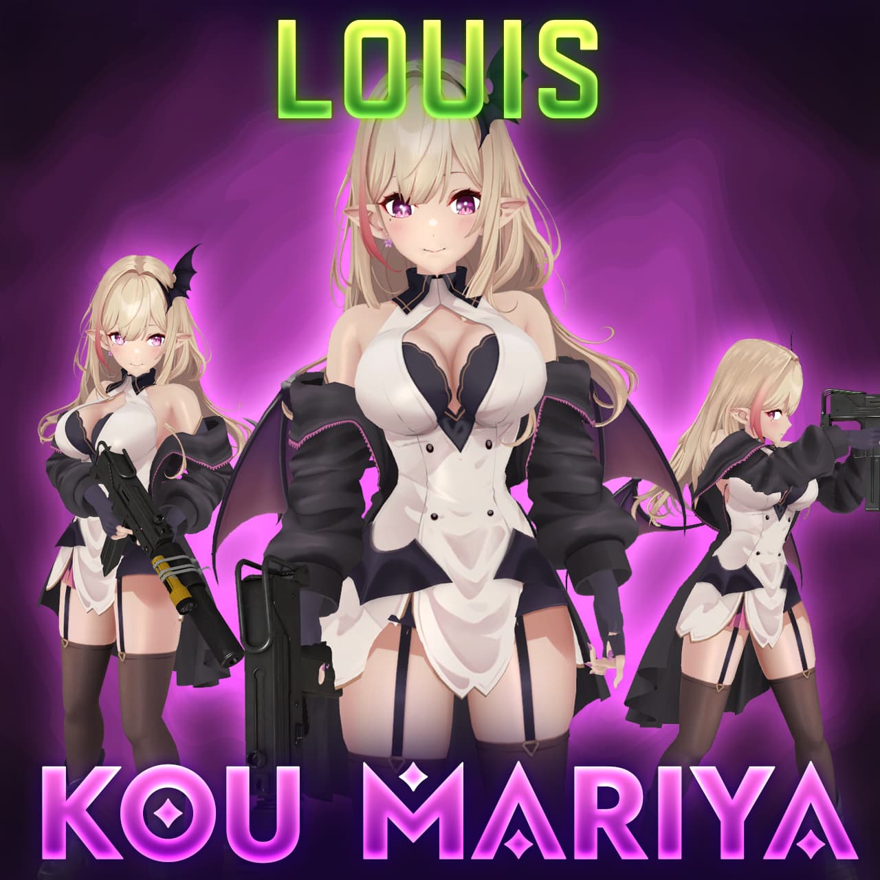 [COMM] V4Mirai: Kou Mariya - Louis
 — Left 4 Dead 2 Steam Workshop preview image