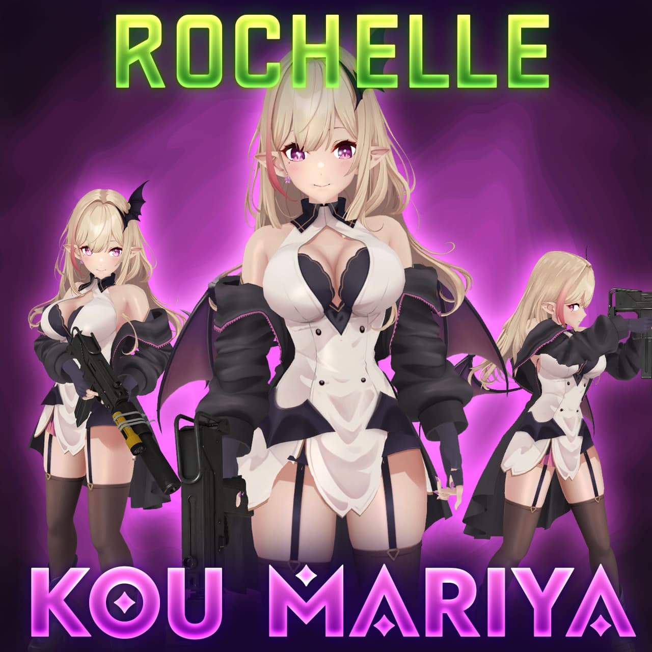 [COMM] V4Mirai: Kou Mariya - Rochelle
 — Left 4 Dead 2 Steam Workshop preview image