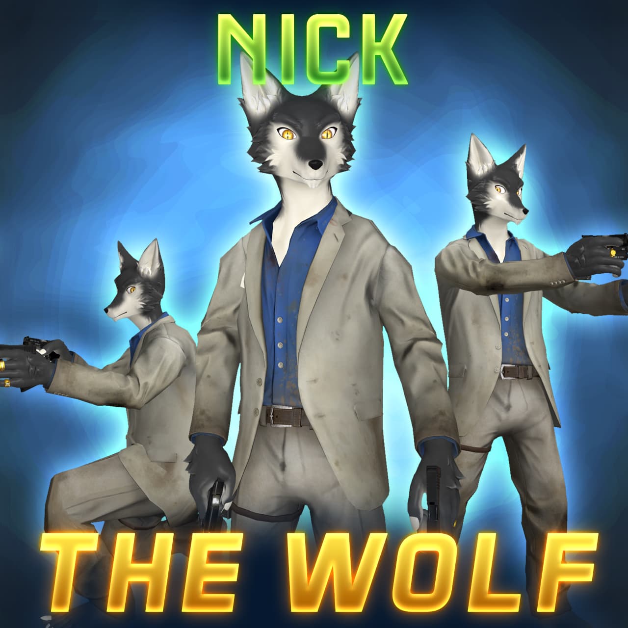 [COMM] Nick the Wolf Gambler
 — Left 4 Dead 2 Steam Workshop preview image