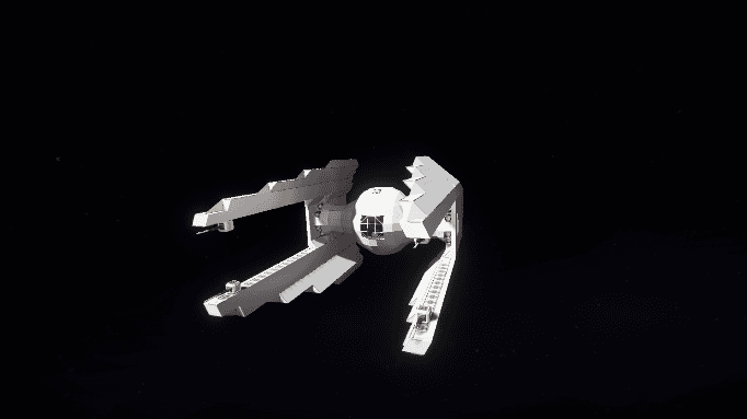 prototype 1 TIE Interceptor — Space Engineers Steam Workshop preview image