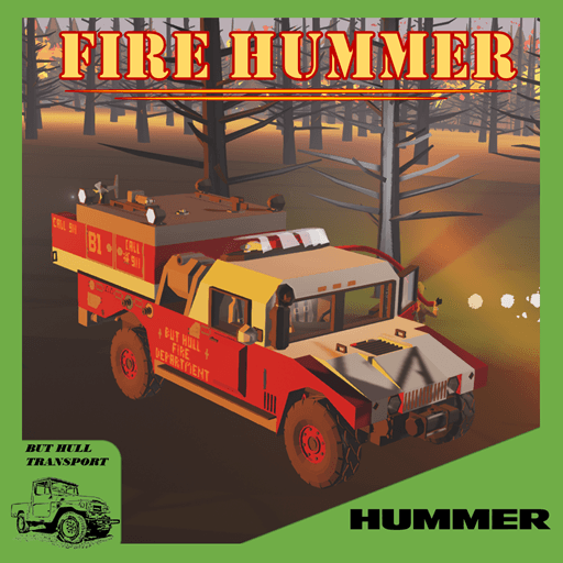 Fire Hummer H1 — Stormworks: Build and Rescue Steam Workshop preview image