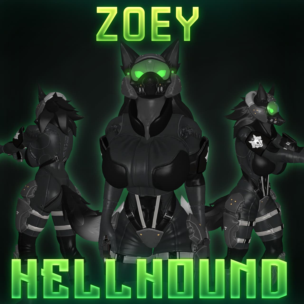 [COMM] Female Hellhound - Zoey
 — Left 4 Dead 2 Steam Workshop preview image