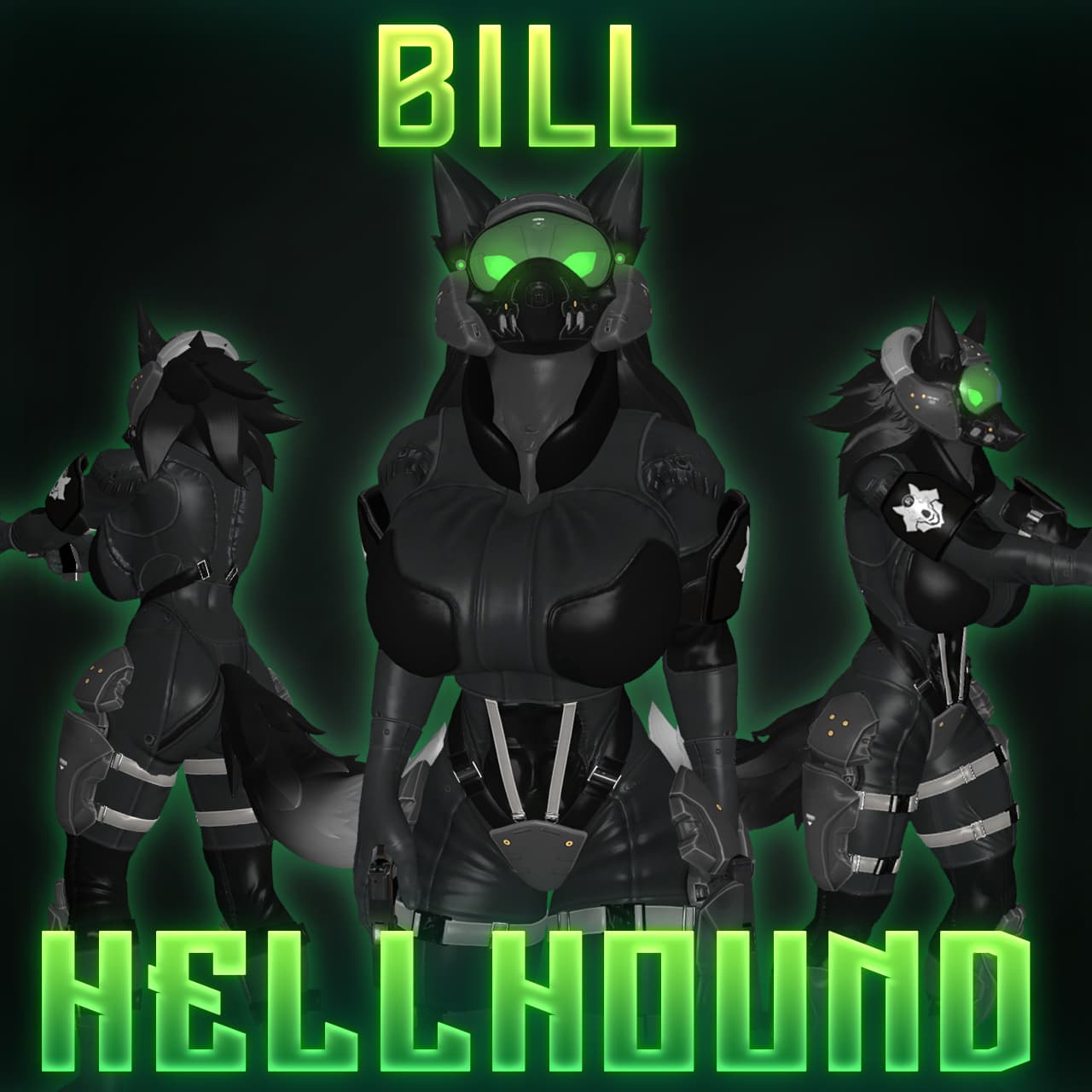 [COMM] Female Hellhound - Bill
 — Left 4 Dead 2 Steam Workshop preview image