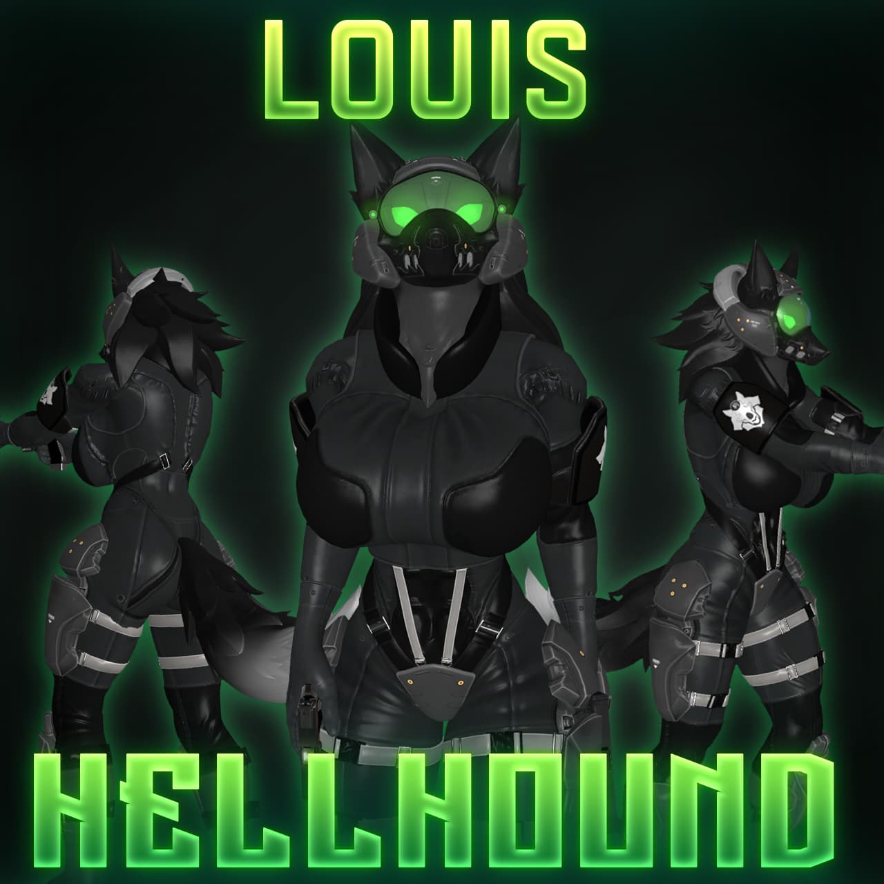 [COMM] Female Hellhound - Louis
 — Left 4 Dead 2 Steam Workshop preview image
