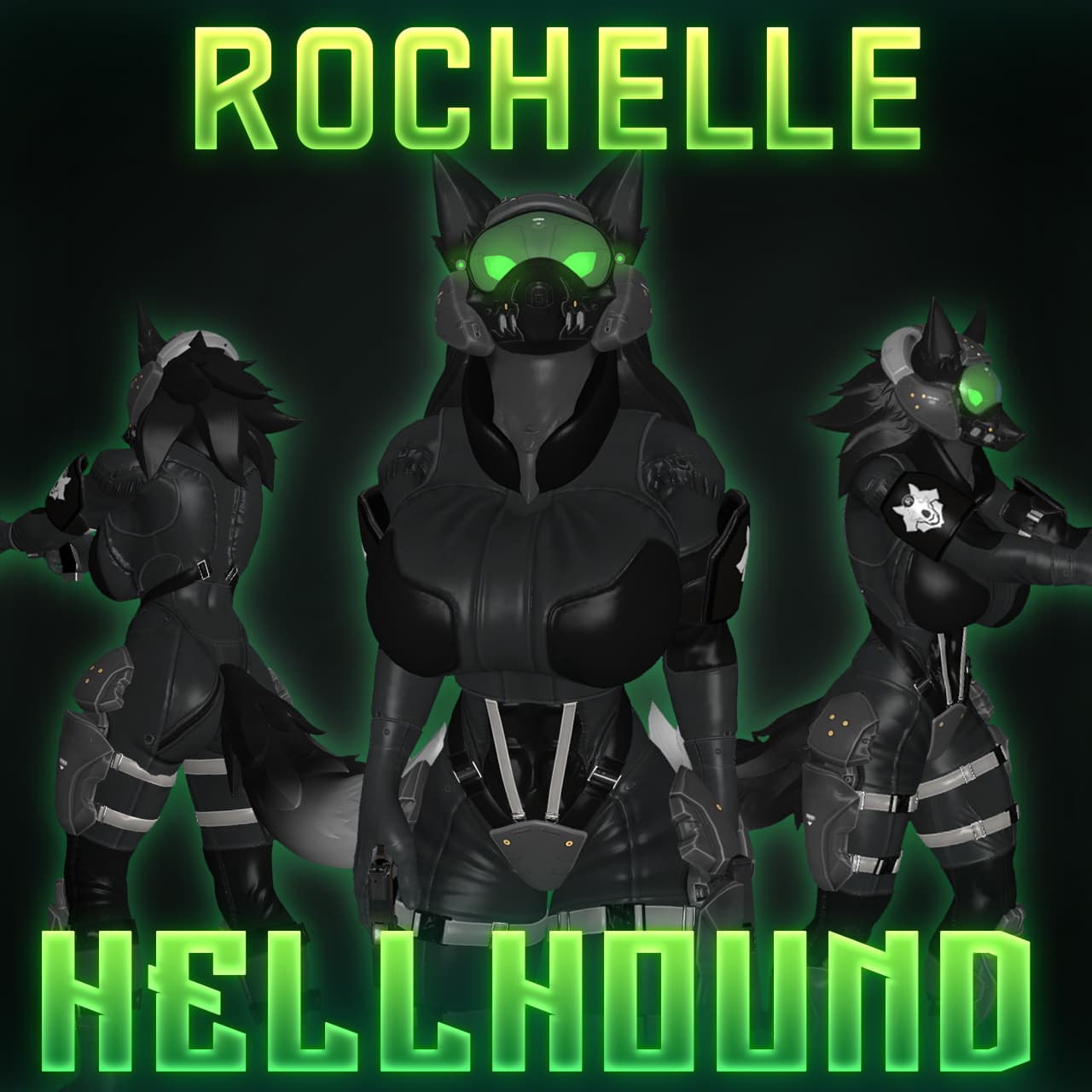 [COMM] Female Hellhound - Rochelle
 — Left 4 Dead 2 Steam Workshop preview image