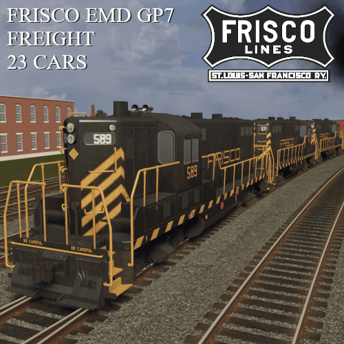 Frisco GP7 Freight Train — Cities: Skylines Steam Workshop preview image