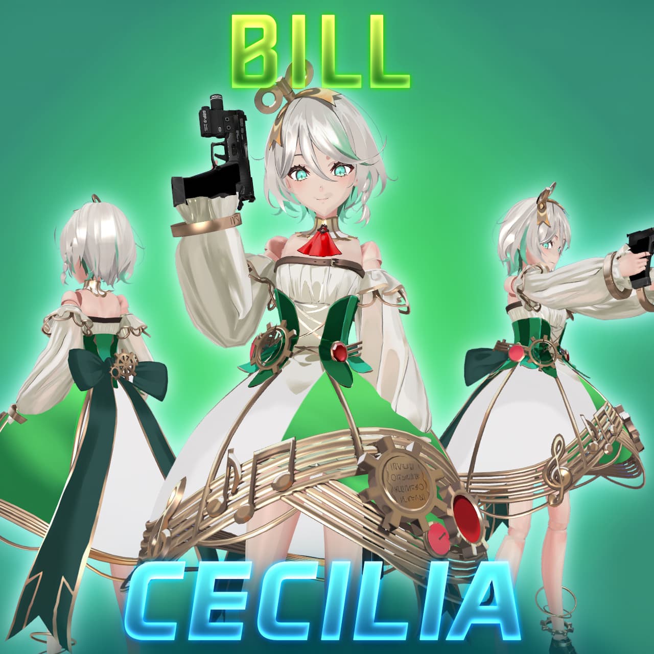 [COMM] Hololive: Cecilia Immergreen - Bill
 — Left 4 Dead 2 Steam Workshop preview image