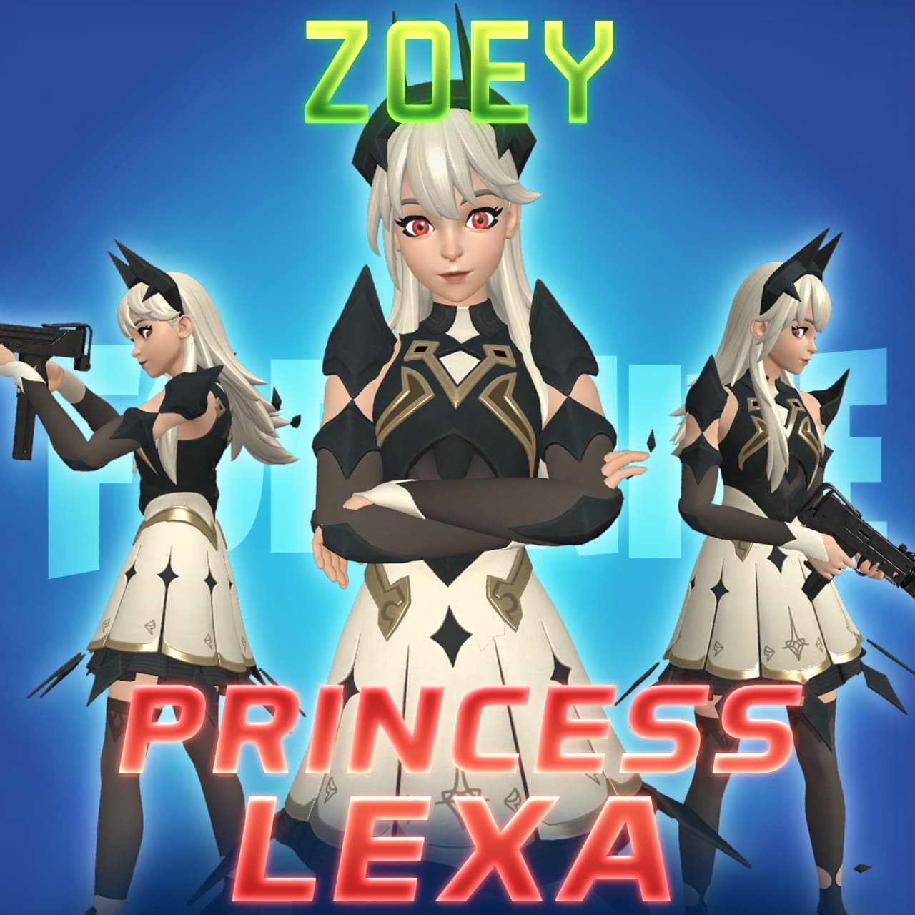 [COMM] Fortnite: Princess Lexa - Zoey
 — Left 4 Dead 2 Steam Workshop preview image